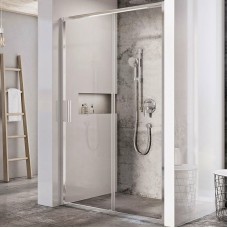 Душевая дверь Ravak Blix Slim BLSDP2-100 X0PMA0C00Z1 профиль Хром стекло Transparent