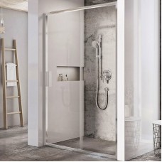 Душевая дверь Ravak Blix Slim BLSDP2-120 X0PMG0C00Z1 профиль Хром стекло Transparent