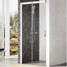 Душевая дверь Ravak Matrix MSD2-110 L 0WLD0100Z1 профиль Белый стекло Transparent