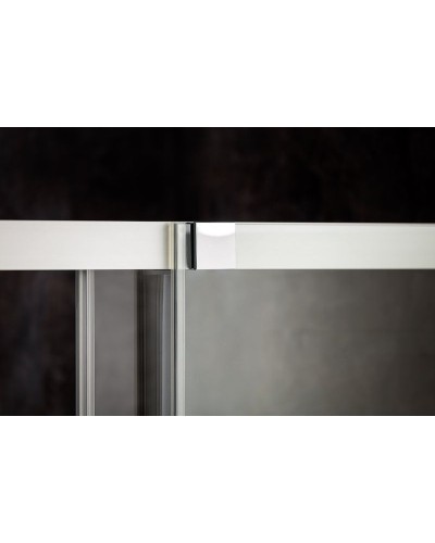 Душевая дверь Ravak Matrix MSD2-110 L 0WLD0100Z1 профиль Белый стекло Transparent