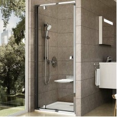 Душевая дверь Ravak Pivot PDOP1-80 03G40C00Z1 профиль Хром стекло Transparent