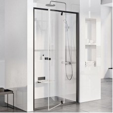 Душевая дверь Ravak Pivot PDOP2-110 03GD0300Z1 профиль Черный стекло Transparent