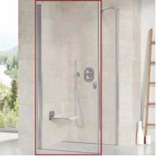 Душевая дверь Ravak Chrome CRV1-100 1QVA0C01Z1 профиль Хром стекло Transparent