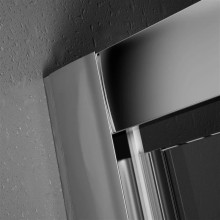 Душевая дверь Radaway Twist DW 100 коричневое