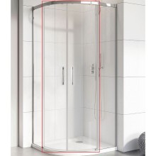 Душевая дверь Radaway Idea PDD 90 387139-01-01 стекло прозрачное