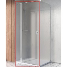 Душевая дверь Radaway Nes KDJ II 90 L 10032090-01-01L профиль Хром стекло прозрачное