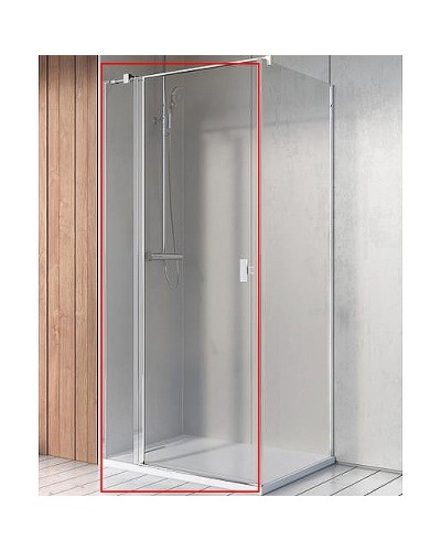 Душевая дверь Radaway Nes KDJ II 100 L 10032100-01-01L профиль Хром стекло прозрачное