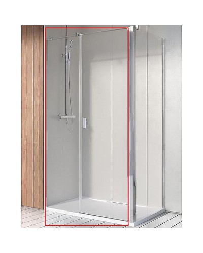 Душевая дверь Radaway Nes KDS II 120 L 10033120-01-01L профиль Хром стекло прозрачное