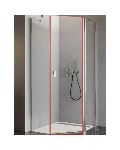 Душевая дверь Radaway Nes PTJ 57 L 10052000-01-01L профиль Хром стекло прозрачное