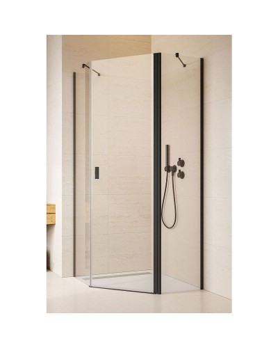 Душевая дверь Radaway Nes Black PTJ 57 R 10052000-54-01R профиль Черный стекло прозрачное