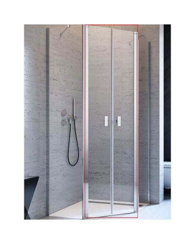 Душевая дверь Radaway Nes PTD 53 10051000-01-01 профиль Хром стекло прозрачное