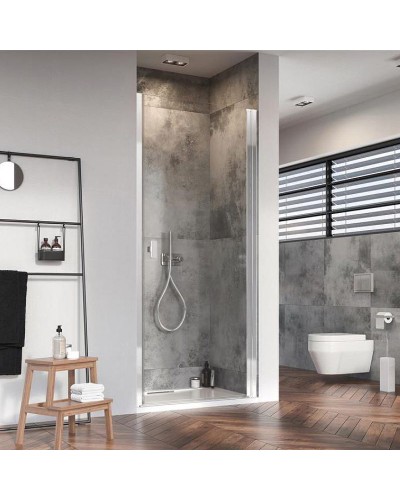 Душевая дверь Radaway Nes DWJ I 70 R 10026070-01-01R профиль Хром стекло прозрачное