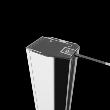 Душевая дверь Radaway Almatea DWJ 100 L коричневое