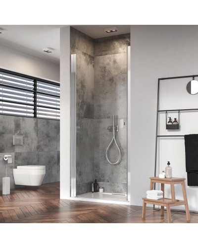 Душевая дверь Radaway Nes DWJ I 90 L 10026090-01-01L профиль Хром стекло прозрачное