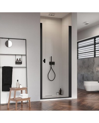 Душевая дверь Radaway Nes Black DWJ I 100 R 10026100-54-01R профиль Черный стекло прозрачное