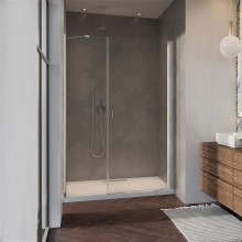Душевая дверь Radaway Nes DWS I 130 R 10028130-01-01R профиль Хром стекло прозрачное