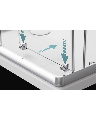 Душевая дверь Radaway Premium Plus DWJ 120 33313-01-01N профиль Хром стекло прозрачное