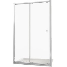 Душевая дверь Good Door Lira WTW -130-C-CH 130 профиль Хром стекло прозрачное
