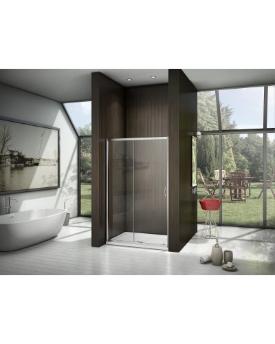 Душевая дверь 130 см Good Door Latte WTW-130-C-WE прозрачное