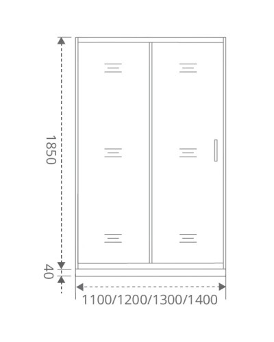 Душевая дверь 120 см Good Door Infinity WTW-120-C-CH прозрачное