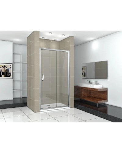 Душевая дверь 130 см Good Door Infinity WTW-130-C-CH прозрачное