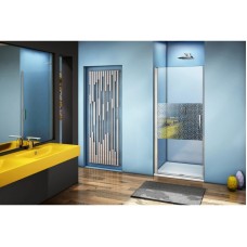 Душевая дверь 100 см Good Door Fantasy DR-100-F-CH прозрачный с рисунком