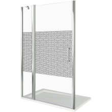 Душевая дверь 130 см Good Door Fantasy WTW-130-F-CH прозрачный с рисунком