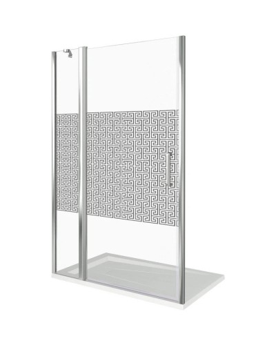 Душевая дверь 140 см Good Door Fantasy WTW-140-F-CH прозрачный с рисунком