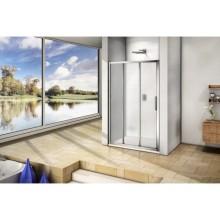 Душевая дверь 140 см Good Door Orion WTW-140-G-CH grape