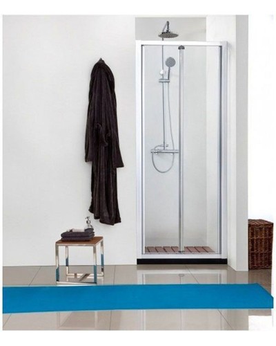 Душевая дверь Aquanet Alfa NAA6422 90 252214 профиль Хром стекло прозрачное