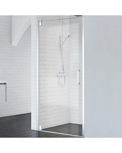 Душевая дверь BelBagno Marmi 80 MARMI-B-1-80-C-Cr профиль Хром стекло прозрачное