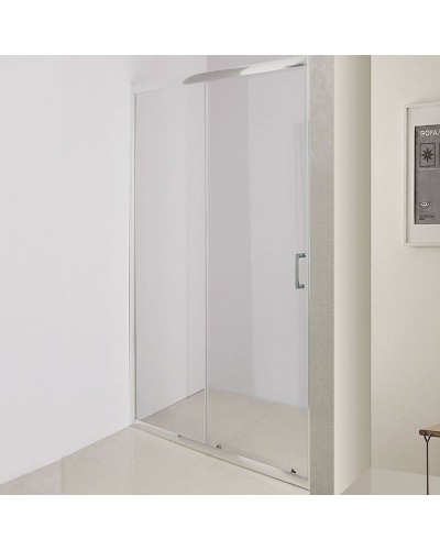 Душевая дверь BelBagno Uno 110 UNO-195-BF-1-110-C-Cr профиль Хром стекло прозрачное