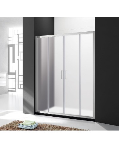 Душевая дверь Cezares Molveno 180 MOLVENO-BF-2-180-P-Cr профиль Хром стекло рифленое