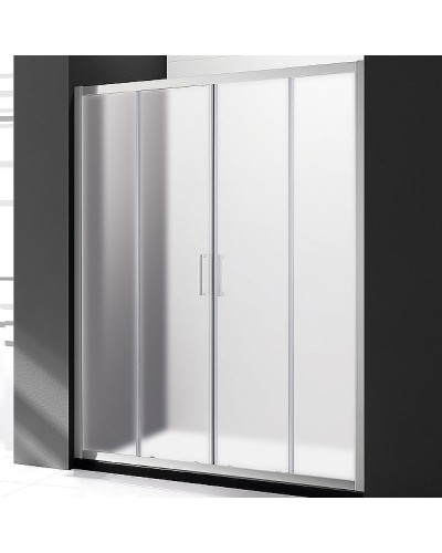 Душевая дверь Cezares Molveno 180 MOLVENO-BF-2-180-P-Cr профиль Хром стекло рифленое