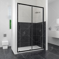 Душевая дверь RGW Classic CL-14B 130 32091413-14 профиль Черный стекло прозрачное