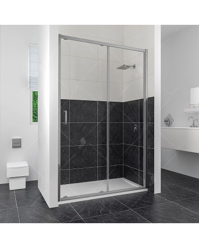 Душевая дверь RGW Classic CL-14 140 32091414-11 профиль Хром стекло прозрачное