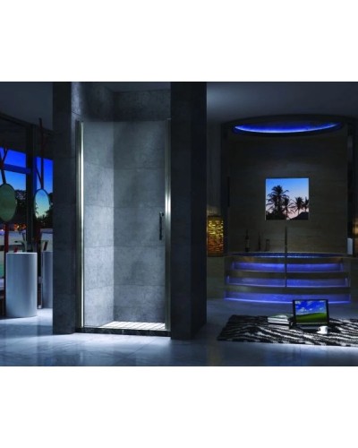 Душевая дверь распашная 70 см прозрачное стекло Esbano ES-70LD(L)