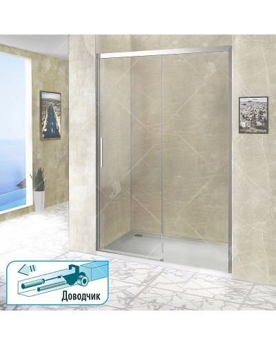 Душевая дверь RGW Leipzig LE-12 200 34121220-11 профиль Хром стекло прозрачное