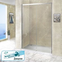 Душевая дверь RGW Leipzig LE-12 110 34121211-11 профиль Хром стекло прозрачное