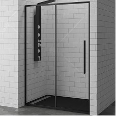 Душевая дверь RGW Stilvoll SV-12B 150 32321215-14 профиль Черный стекло прозрачное