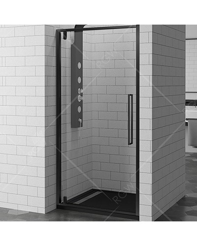 Душевая дверь RGW Stilvoll SV-02B 80 06320208-14 профиль Черный стекло прозрачное