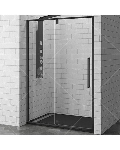Душевая дверь RGW Stilvoll SV-03B 100 06320310-14 профиль Черный стекло прозрачное