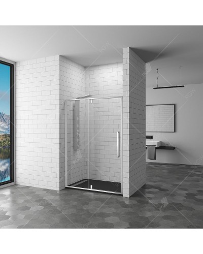 Душевая дверь RGW Stilvoll SV-03 90 06320309-11 профиль Хром стекло прозрачное