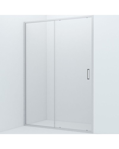 Душевая дверь Iddis Zodiac 140 ZOD6CS4i69 профиль Хром стекло прозрачное