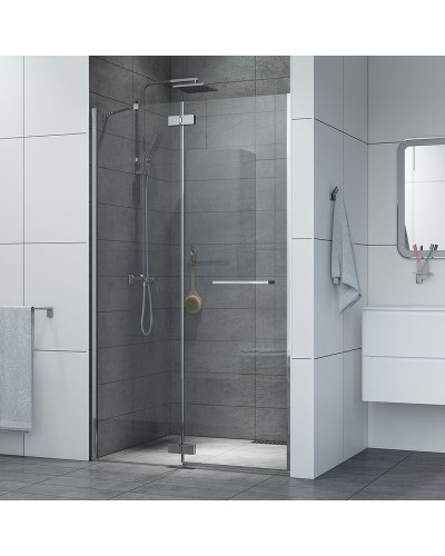 Душевая дверь Iddis Slide 121 SLI6CH2i69 профиль Хром стекло прозрачное