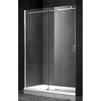 Душевая дверь 140 см Gemy Modern Gent S25191A прозрачное