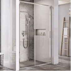 Душевая дверь Ravak Blix Slim BLSDP2-110 X0PMD0C00Z1 профиль Хром стекло Transparent