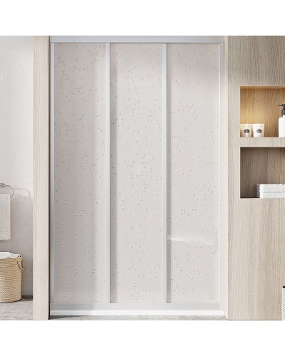 Душевая дверь Ravak Supernova ASDP3-100 00VA01R211 профиль Белый витраж пластик Pearl