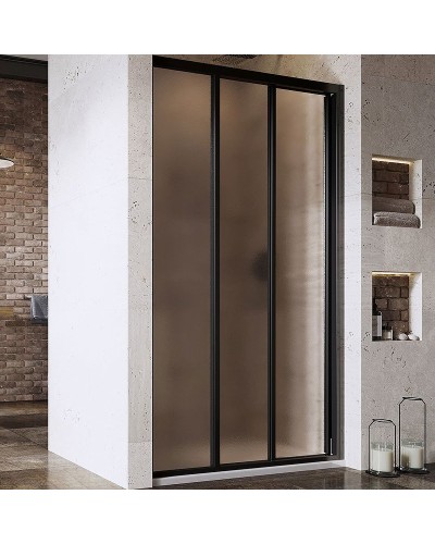 Душевая дверь Ravak Supernova ASDP3-100 00VA03R2ZG профиль Черный стекло Grape