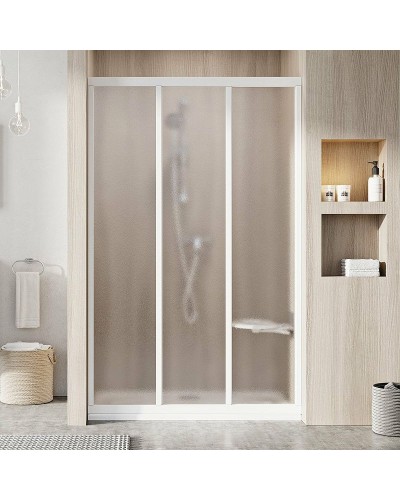 Душевая дверь Ravak Supernova ASDP3-120 00VG01R2ZG профиль Белый стекло Grape